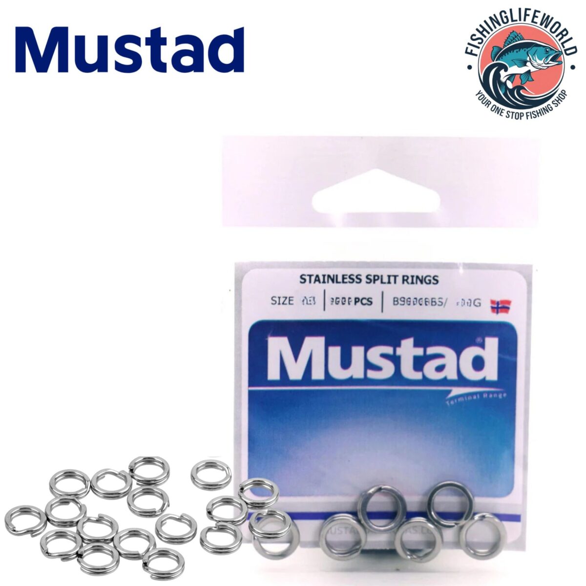 mustad split ring from fishinglifeworld